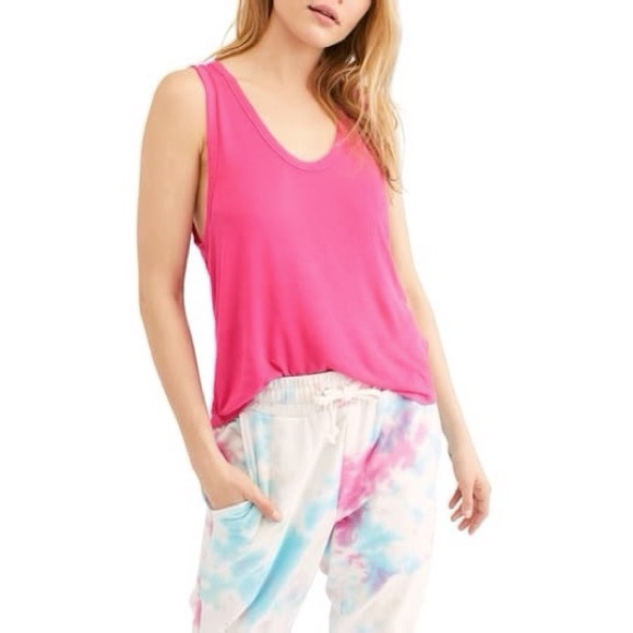 Free People Tops - Free People Take the Plunge Tank Top
